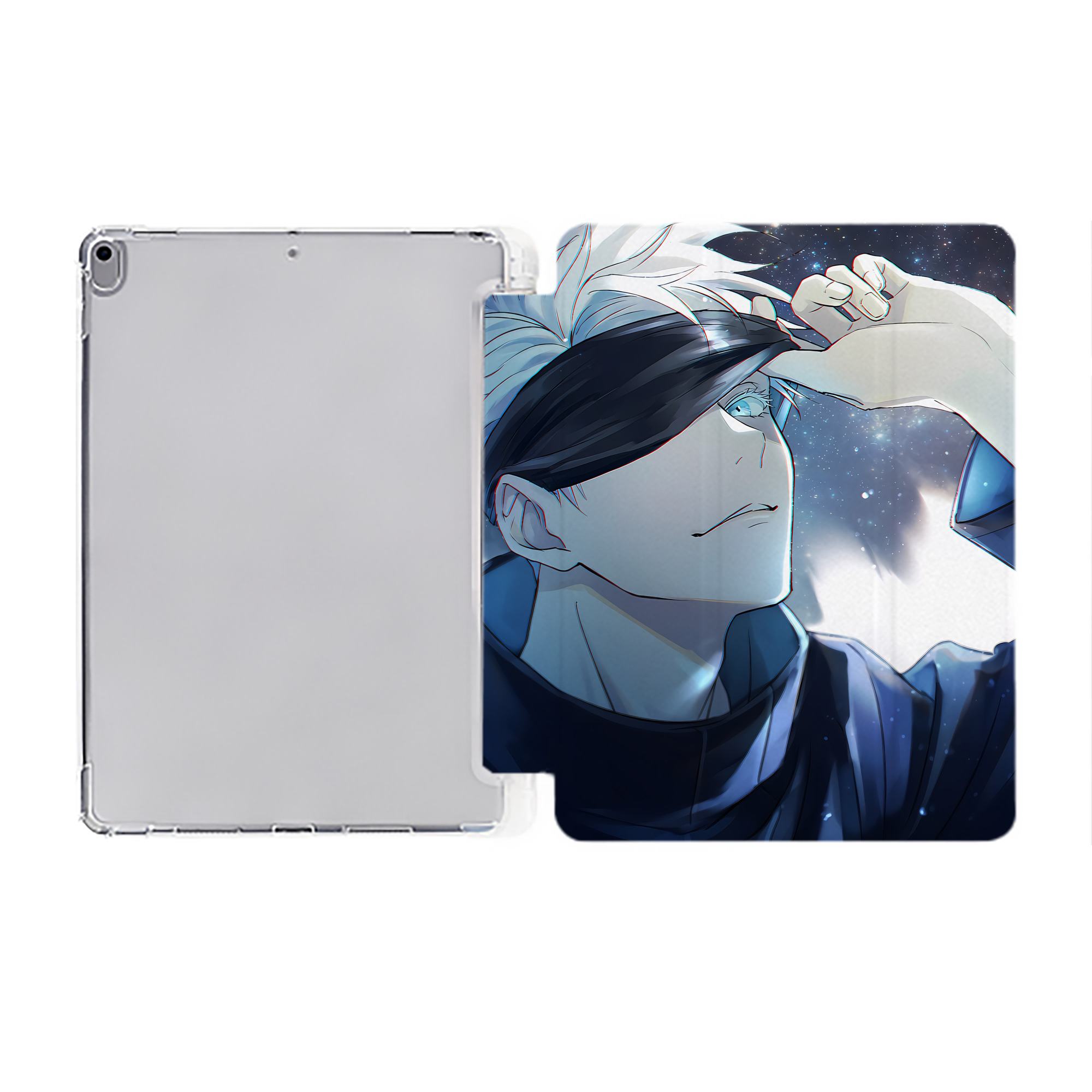 （画像用） SPY×FAMILY间谍家家酒 IPad ケース ペン収納付き 三つ折りスタンド PUレザー×シリコン 対応機種9.5/10.5/10.9インチ